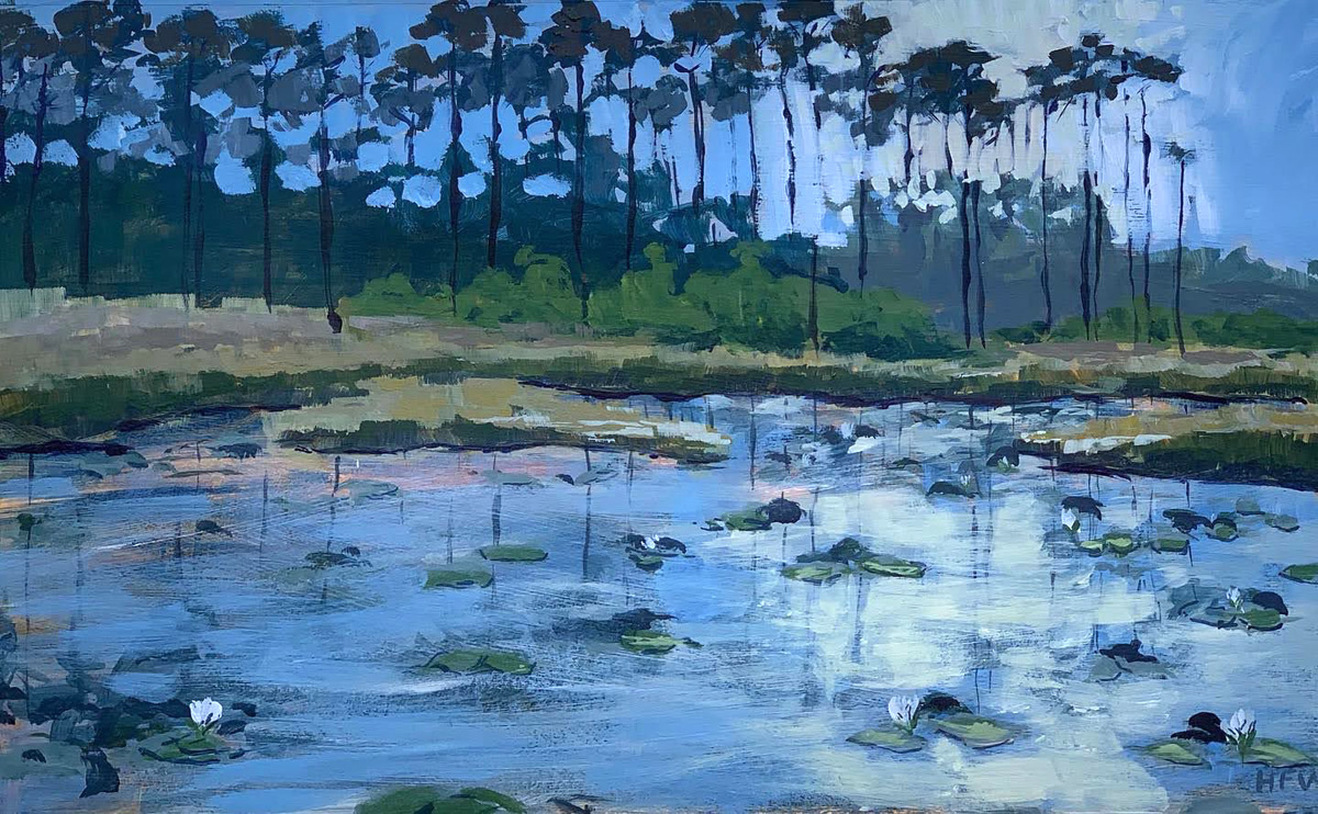 Boy Scout Road Evening by Harold Wilke