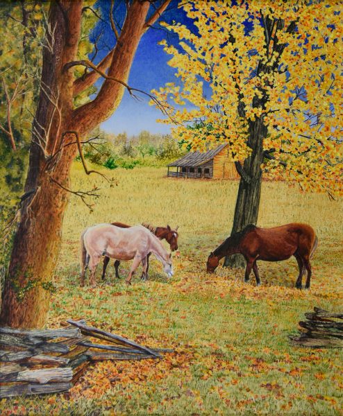 Evening Meal by Larry Downs