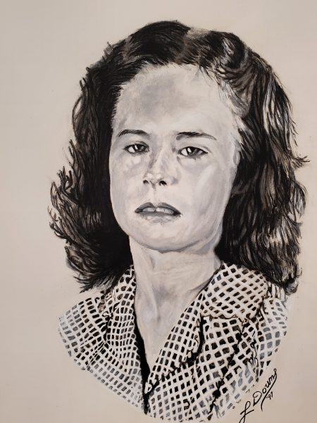 portrait by Larry Downs