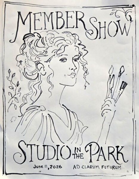 Member Show Drawn Sign
