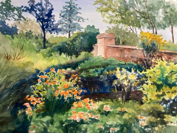 Trees In The Landscape by Roberta Loflin