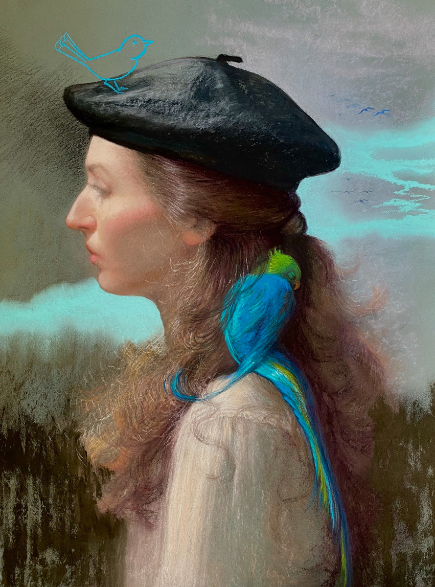 Waiting with Color by Carol Peebles