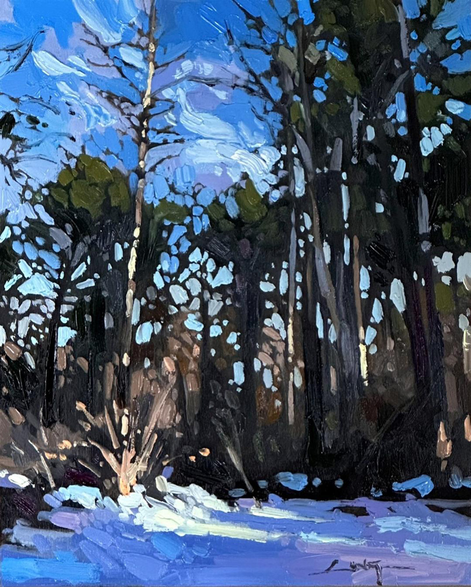 Woodland Mosaic No 11 by Chris Long