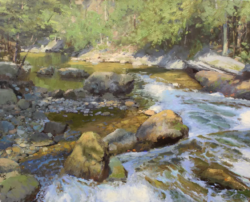 Dappled River by Roger Dale Brown