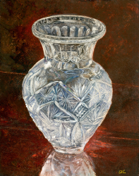 1b.   Crystal Vase