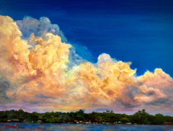 17b.   False River Thunderheads