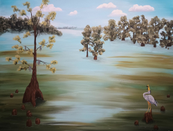 85b.   Heron's Lunch