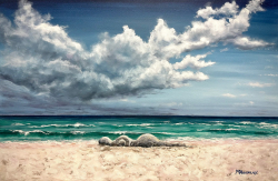 17e.   Sand Mermaid on Dune Allen Beach